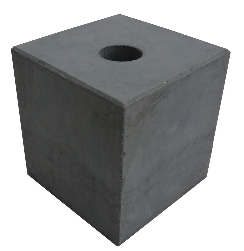 Beton Sokkel Recht 20 x 20 cm (200 x 200 mm) - Lengte 20 cm - Afbeelding 1